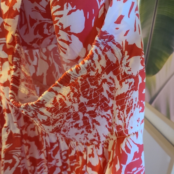 1950's baby doll hawaiian print halter dress - Picture 10 of 11